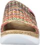 Rieker Slippers sleehak zomerschoen slippers in zomerlook - Thumbnail 15