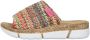 Rieker Slippers sleehak zomerschoen slippers in zomerlook - Thumbnail 17