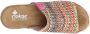 Rieker Slippers sleehak zomerschoen slippers in zomerlook - Thumbnail 18