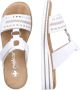 Rieker Slippers sleehak zomerschoen pantoffels met praktisch klittenband - Thumbnail 12