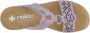 Rieker Lila Juweel Slipper voor Dames Purple Dames - Thumbnail 16