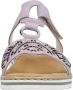 Rieker Lila Juweel Slipper voor Dames Purple Dames - Thumbnail 17