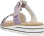 Rieker Lila Juweel Slipper voor Dames Purple Dames - Thumbnail 15