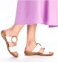Rieker Slippers sleehak zomerschoen slippers met grote siergesp - Thumbnail 12