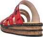 Rieker Petrol Kruis Geborduurde Slipper Green Dames - Thumbnail 12