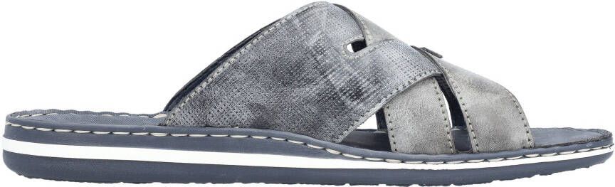 Rieker Slippers zomerschoen slippers badschoen met gekruiste bandages