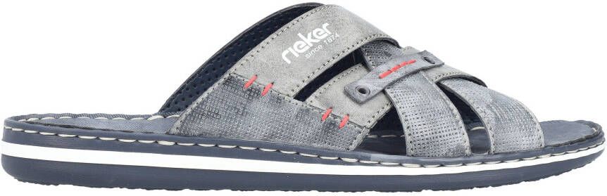 Rieker Slippers zomerschoen slippers badschoen met gekruiste bandages