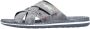Rieker Slippers zomerschoen slippers badschoen met gekruiste bandages - Thumbnail 7
