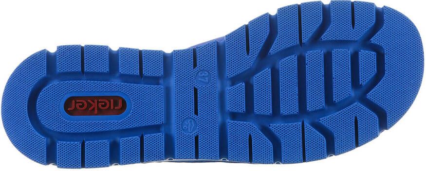 Rieker Slippers plateau zomerschoen slippers met praktische klittenband