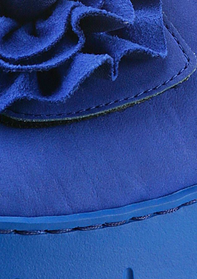 Rieker Slippers plateau zomerschoen slippers met praktische klittenband
