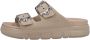 Rieker Slippers plateau zomerschoen slippers in breedte g (=wijd) - Thumbnail 8