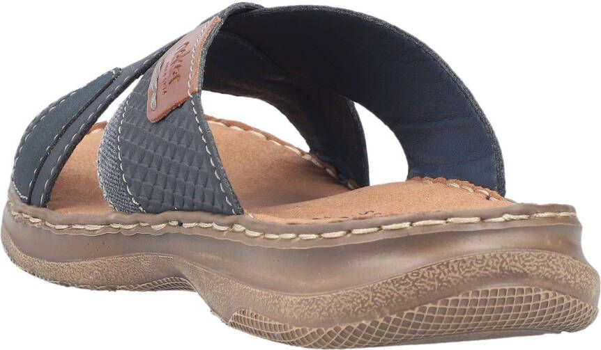 Rieker Slippers zomerschoen slippers badschoen met zachte binnenzool