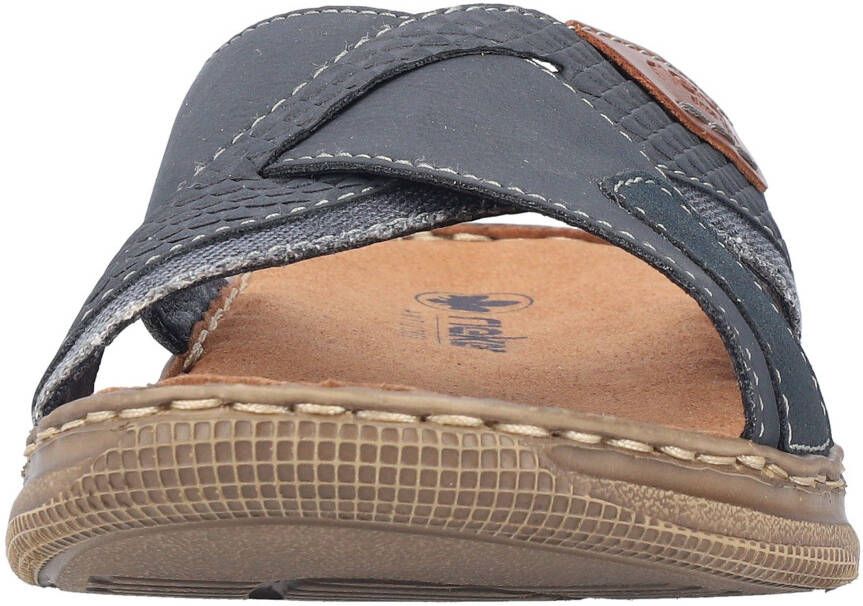 Rieker Slippers zomerschoen slippers badschoen met zachte binnenzool