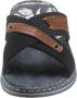 Rieker Slippers zomerschoen slippers badschoen met contrastdetails - Thumbnail 10