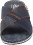 Rieker Pacific Sherry Casual Flat Slippers Blauw Heren - Thumbnail 9