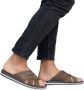 Rieker Slippers met modieuze logo-applicaties - Thumbnail 4