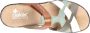 Rieker Slippers sleehak zomerschoen pantoffels met praktisch klittenband - Thumbnail 9