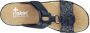 Rieker Slippers sleehak zomerschoen pantoffels met bandjes in gevlochten look - Thumbnail 7