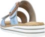 Rieker Slippers sleehak zomerschoen pantoffels met zachte binnenzool - Thumbnail 9