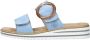 Rieker Slippers sleehak zomerschoen pantoffels met zachte binnenzool - Thumbnail 13