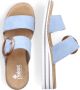 Rieker Slippers sleehak zomerschoen pantoffels met zachte binnenzool - Thumbnail 15