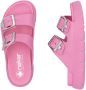 Rieker Slippers plateau zomerschoen slippers in breedte g (=wijd) - Thumbnail 9