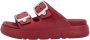 Rieker Slippers plateau zomerschoen slippers in breedte g (=wijd) - Thumbnail 7