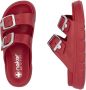 Rieker Slippers plateau zomerschoen slippers in breedte g (=wijd) - Thumbnail 9