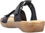 Rieker Slippers sleehak zomerschoen pantoffels met juwelenring - Thumbnail 13