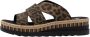 Rieker Slippers sleehak zomerschoen slippers met jute omlijsting - Thumbnail 8