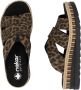 Rieker Slippers sleehak zomerschoen slippers met jute omlijsting - Thumbnail 11
