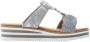 Rieker Slippers sleehak zomerschoen slipper voor de zomer - Thumbnail 7