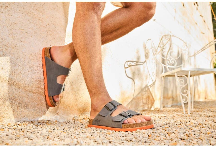 Rieker Slippers zomerschoen strand schoen huisschoen met comfortabel voetbed
