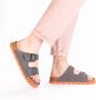 Rieker Slippers zomerschoen strand schoen huisschoen met comfortabel voetbed - Thumbnail 10