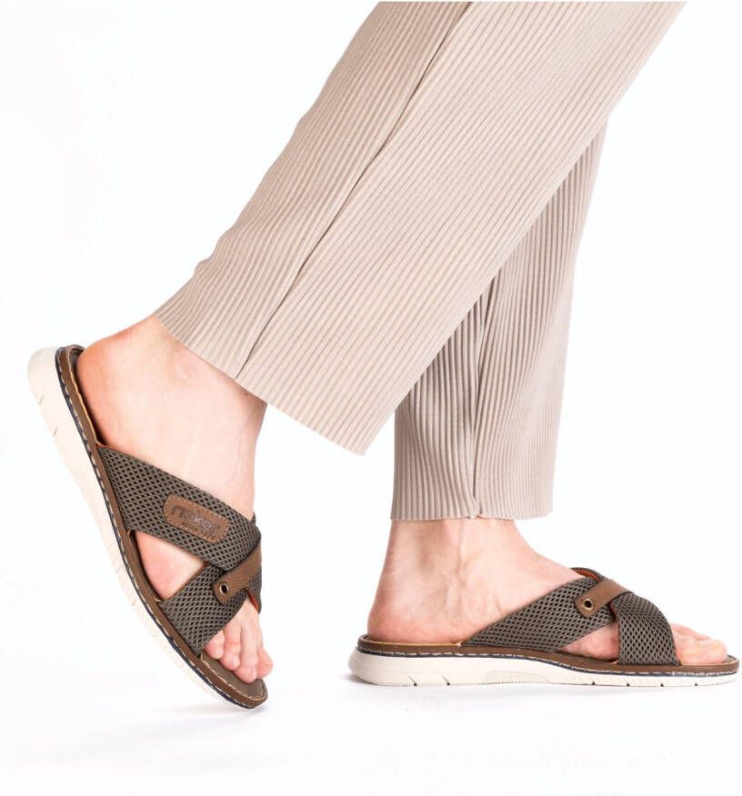 Rieker Slippers zomerschoen huisschoen strandschoen om in te stappen