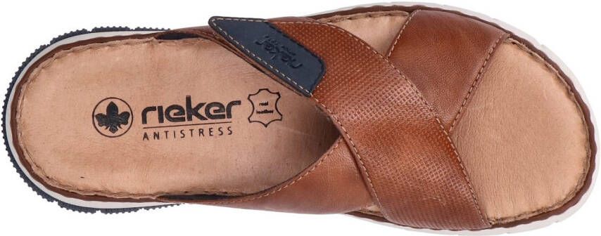 Rieker Slippers zomerschoen slippers klittenbandschoen met klittenbandjes