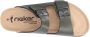 Rieker Slippers zomerschoen slippers pantoffel met twee klittenbandsluitingen - Thumbnail 9