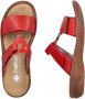 Rieker Slippers Zomerschoen slippers vakantieschoen klittenbandschoen met perforatie - Thumbnail 6