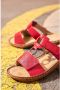 Rieker Slippers Zomerschoen slippers vakantieschoen klittenbandschoen met perforatie - Thumbnail 7
