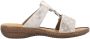 Rieker Slippers zomerschoen strand-schoen klittenbandschoen met perforatie - Thumbnail 5