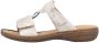 Rieker Slippers zomerschoen strand-schoen klittenbandschoen met perforatie - Thumbnail 7