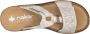 Rieker Slippers zomerschoen strand-schoen klittenbandschoen met perforatie - Thumbnail 8