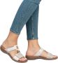 Rieker Slippers zomerschoen strand-schoen klittenbandschoen met perforatie - Thumbnail 10