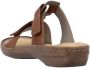 Rieker Slippers zomerschoen strand-schoen klittenbandschoen met perforatie - Thumbnail 2