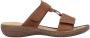 Rieker Slippers zomerschoen strand-schoen klittenbandschoen met perforatie - Thumbnail 6