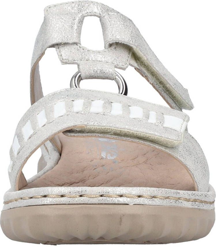 Rieker Slippers zomerschoen strandschoen met verstelbare klittenbandsluitingen
