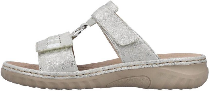 Rieker Slippers zomerschoen strandschoen met verstelbare klittenbandsluitingen