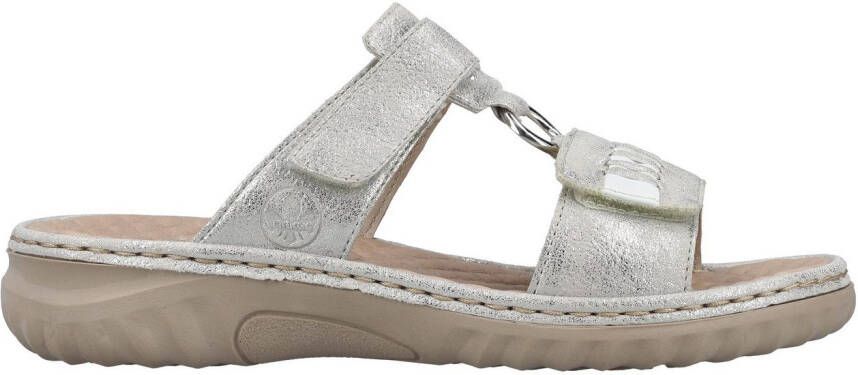 Rieker Slippers zomerschoen strandschoen met verstelbare klittenbandsluitingen