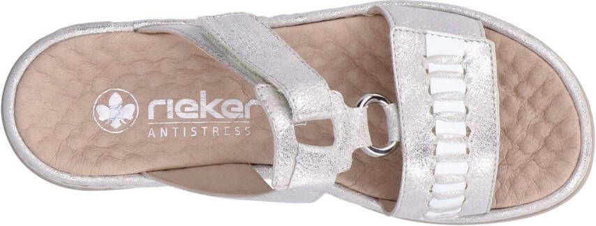 Rieker Slippers zomerschoen strandschoen met verstelbare klittenbandsluitingen