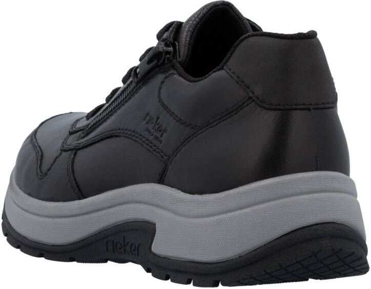 Rieker Sneakers Veterschoen lage schoen vrijetijdsschoen met gepolsterde schachtversteviging
